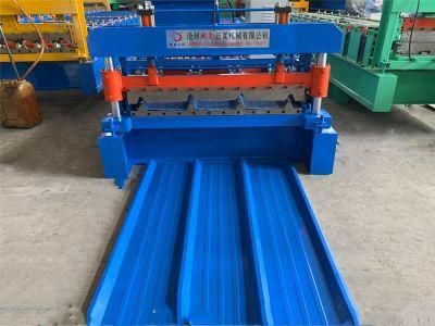 Trapezoidal Roofing Steel Panel Roll Forming Machine