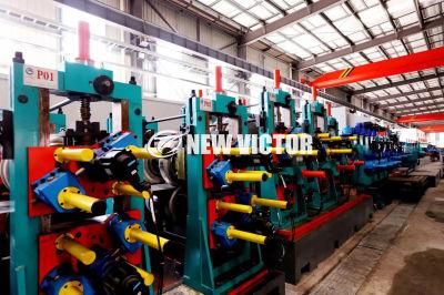 Large Direct Square to Square Steel Pipes Roller Saving Mill High Frequency Straight Seam Welded