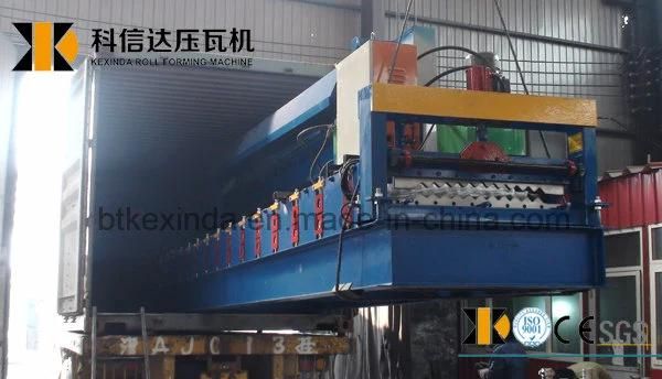 Kexinda 625 Corrugated Roof Roll Forming Machinery Lifetime Repair Guarantee