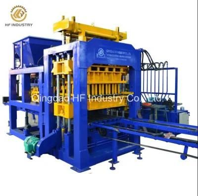 Qt10-15 Automatic Hydraulic Hollow Paving Concrete Block Brick Making Machine