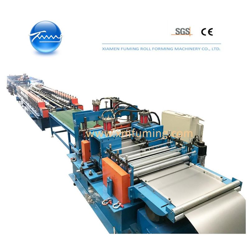 Xiamen Gi, PPGI, Color Steel Fuming Shelf Roller Forming Machine