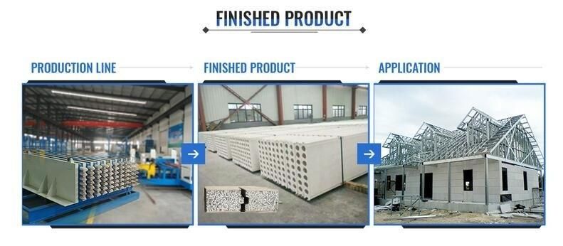 Lightweight Cement Precast Concrete Machine for Hollow Core Foam Panel