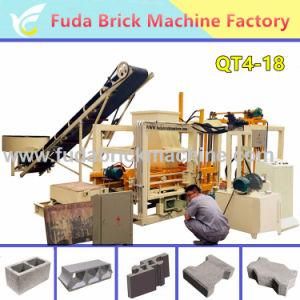 China Hot Sale Fully Automatic Hydraulic Concrete Brick Production Line