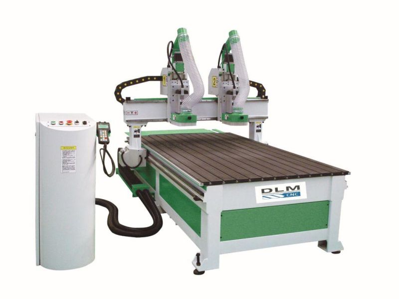 2 Spindles Woodworking /Engraver/ Cutter / Milling / Carving /CNC Engrving and Cutting Machine