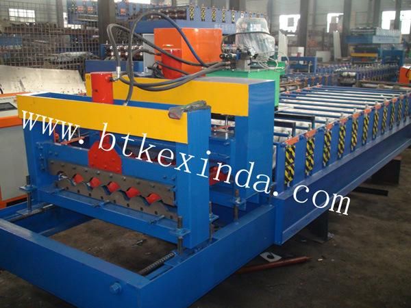 Glazed Metal Roof Tile Installation Machine