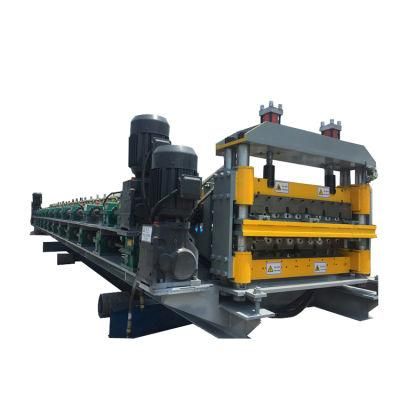 China Supplier and Top Quality Ibr and Glazed Tile Double Roll Forming Machine
