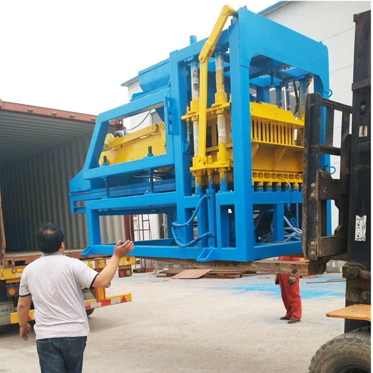 Qt4-15 Fly Ash Concrete Block Brick Making Machinery