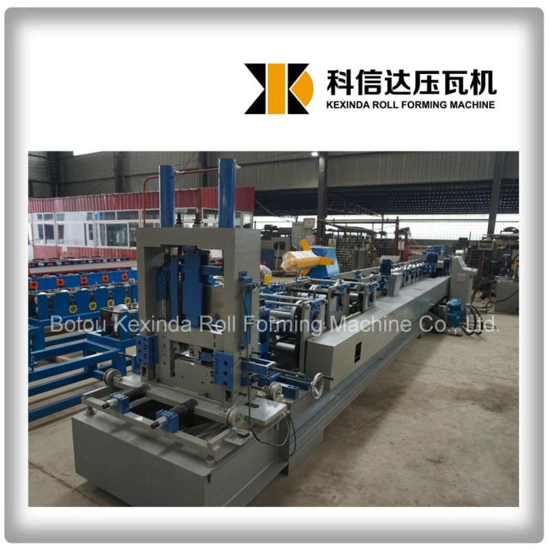 C and Z Interchangeable Purlin Roll Forming Machine