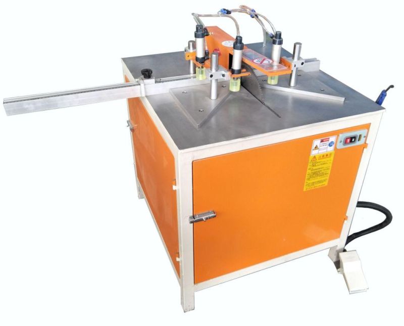 Factory Direct Sale 2 Years Warranty Time Cheap Manual Aluminum & PVC Profile Single Head Cutting Saw Machine Window Door Machine Window Door Machinery