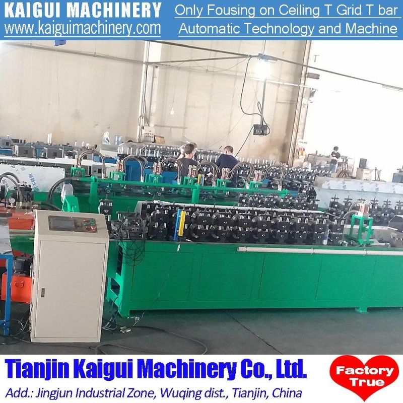 T Bar Suspended Ceiling Grid Roll Forming Machine
