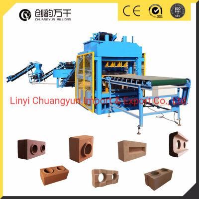 Full Automatic Hydraulic Press Clay Interlocking Brick Machine Cy4-10