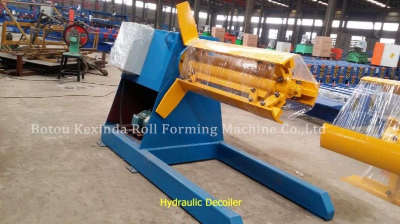 Kexinda Hydraulic Automatic Decoiler with Car for Sale