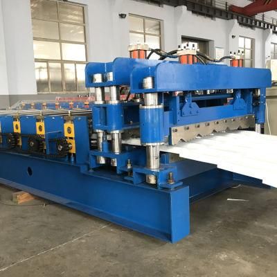 PPGI Zinc Double Layer Glazed Tile Roof Panel Making Roll Forming Machine