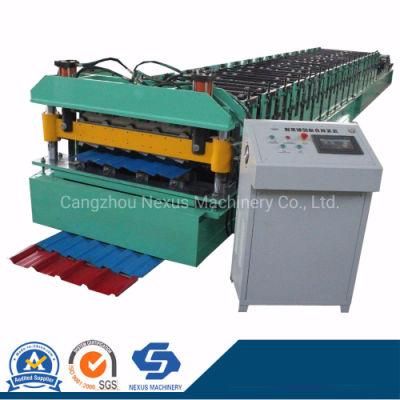 2019 New Roof Use Double Layer Corrugated Profile Steel Roofing Sheet Roll Forming Machine Roof Tile Making Machine