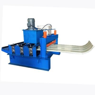 PLC Controlled Automatictrapezoidal Metal Roofing Ibr Sheet Roll Forming Machine Tile Making Machinery