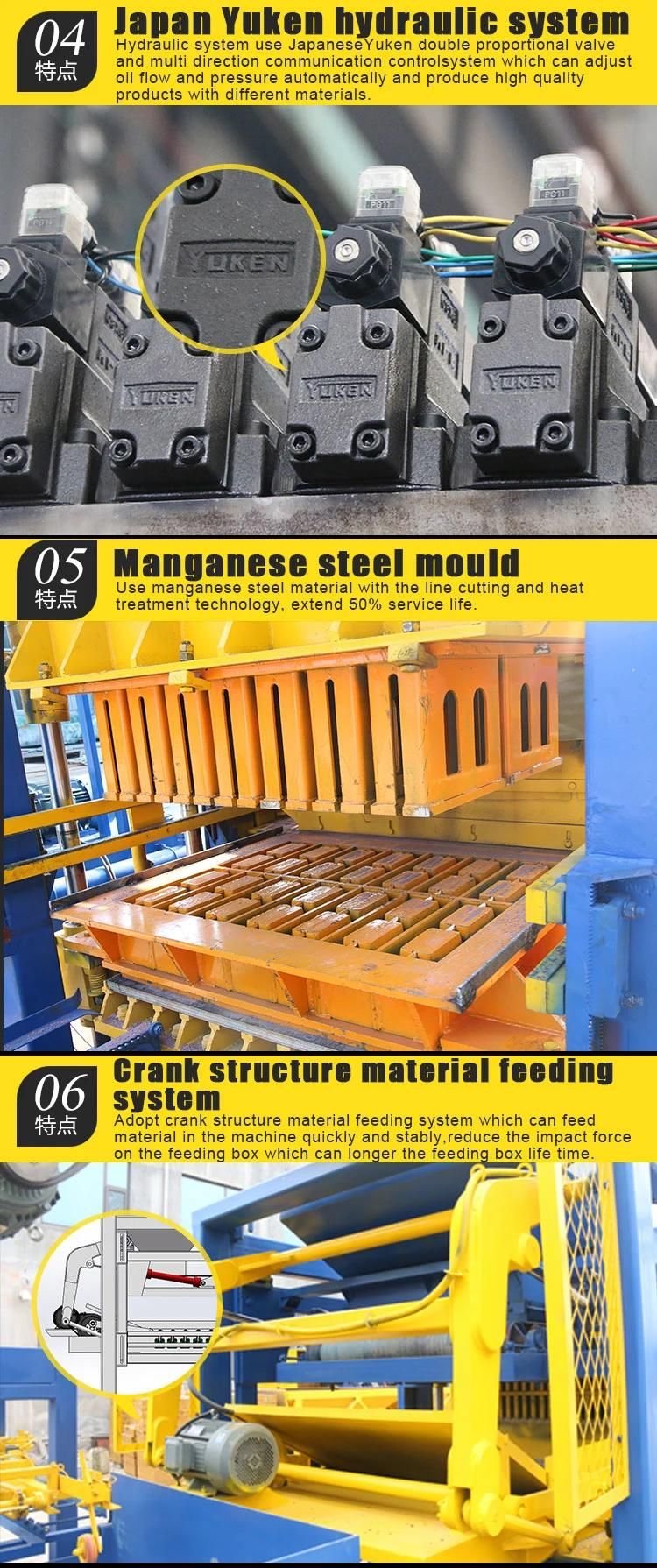 Qt10-15 Block Making Machine Brick Making Machine Fly Ash Brick Machine Hot Sale