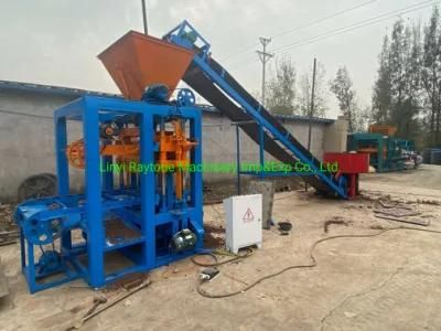 Qt4-24 China Brick Pressing Machine Semi Automatic Solid Brick Pressing Machine