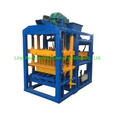 Qt4-25 Hollow Brick Moulding Machine Concrete Block Forming Machine