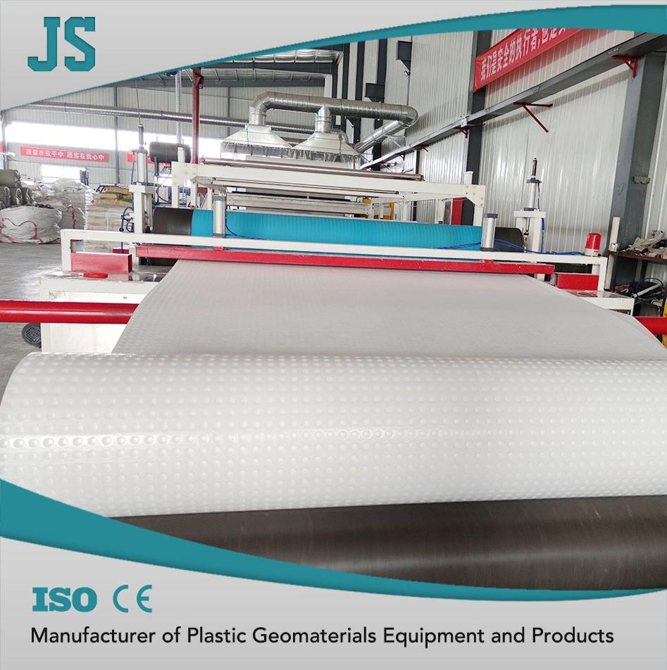 Plastic Water Drainage Panel Machines Used for Tunnel Construction