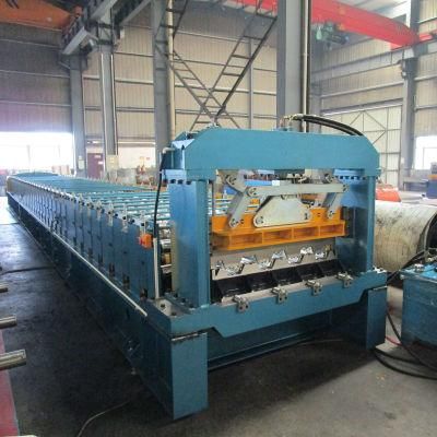 Hangzhou Zhongyuan Factory Manufactures Steel Floor Deck Roll Forming Machine