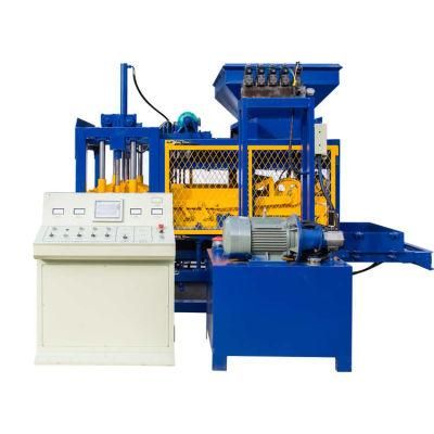Qt 4-16 Automatic Line Hydraulic Press Cement Block Machine