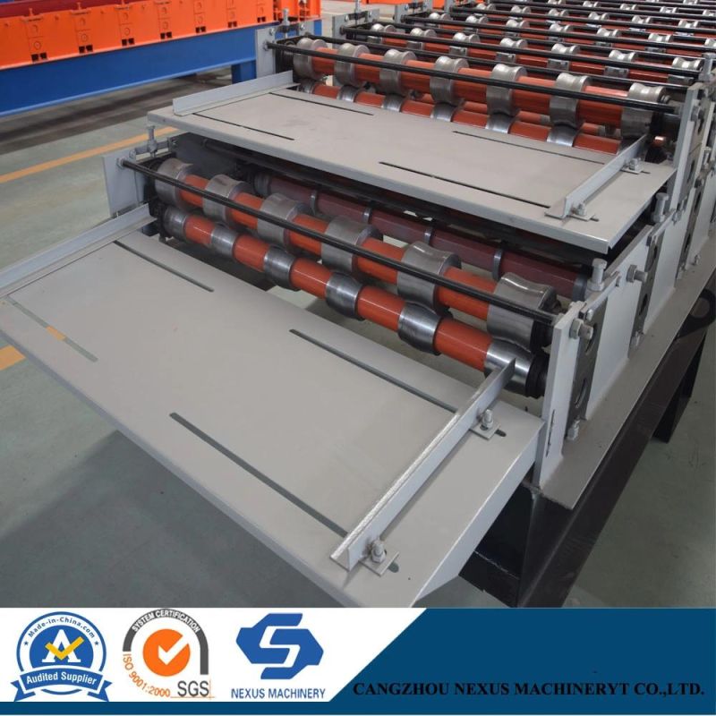 Metal Roofing Double Deck Sheets Roll Forming Machine