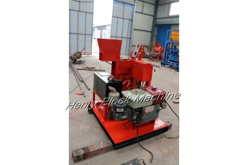 Hydraform Brick Machine Diesel Engine Soil Block Machine
