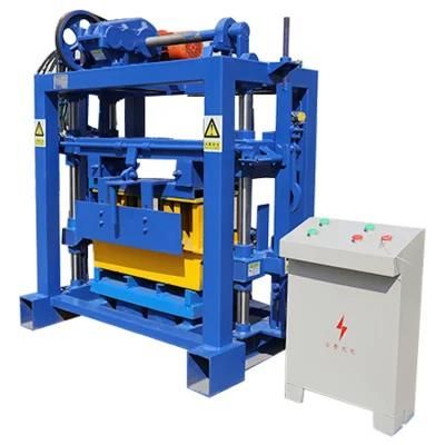 Concrete Block Making Machine Manual Brick Machine Interlocking Qt40-2