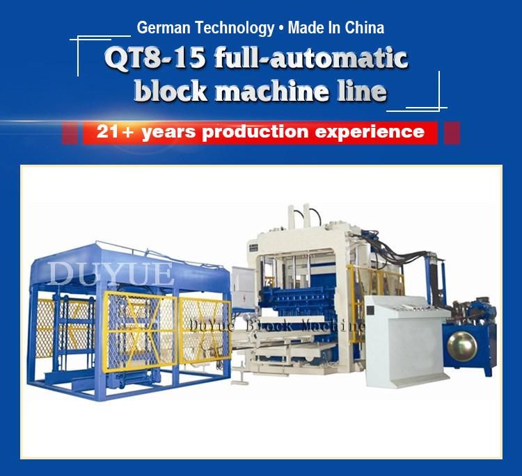 Full Automatic Hydraulic Making Machine Concrete Block Machine