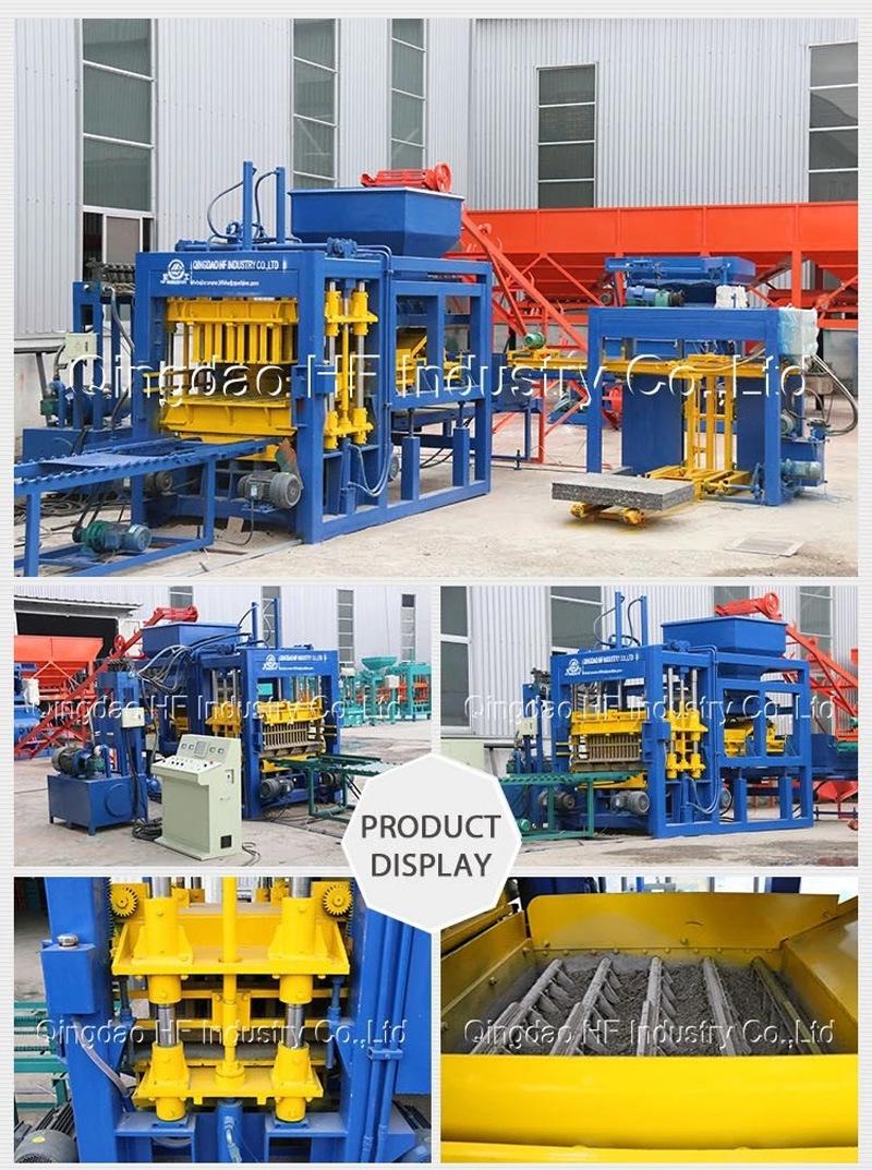 Qt8-15 Automatic Concrete Block Making Machine Brick Machine