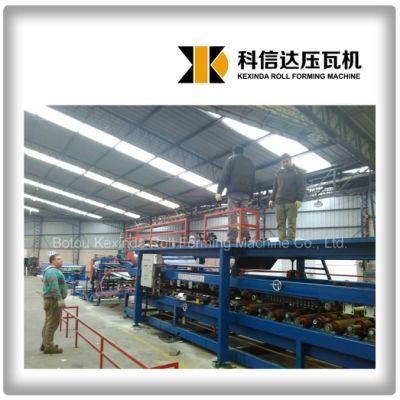 Autmatic Roof / Wall EPS Sandwich Panel Roll Forming Machine