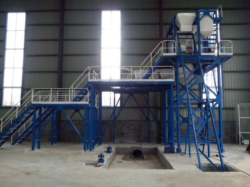 EPS Decoration Line Production System Cement Mixing System with Conveyor