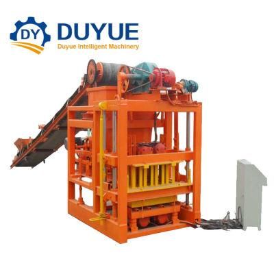 Qtj4-26c Cheap Cement Bricks Making Machine Hydraulic Compress Concrete Small Block Machine