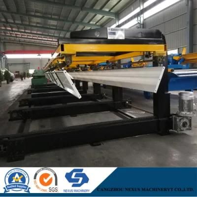 High Quality Low Cost Boltless High Rib Roof Machine Stacker