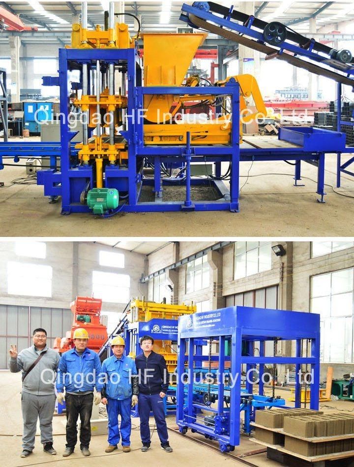Qt5-15 Big Capacity Automatic Hollow/Paver/Solid Block Making Machine