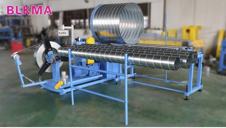 Factory Direct HVAC Air Pipe Spiral Duct Forming Machine