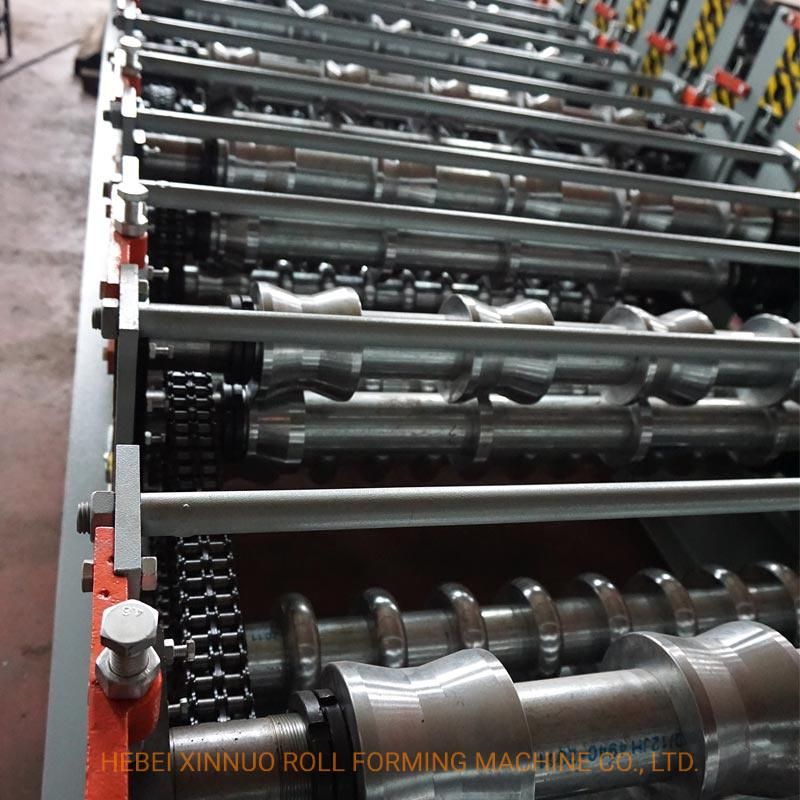 Aluminum Metal Roof Sheet Double Layer Machine Double Layer Roof Sheet Roll Forming Machine