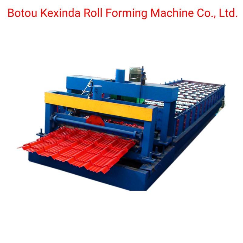 Kexinda 960 Glazed Metal Roofing Tile Roll Forming Machine