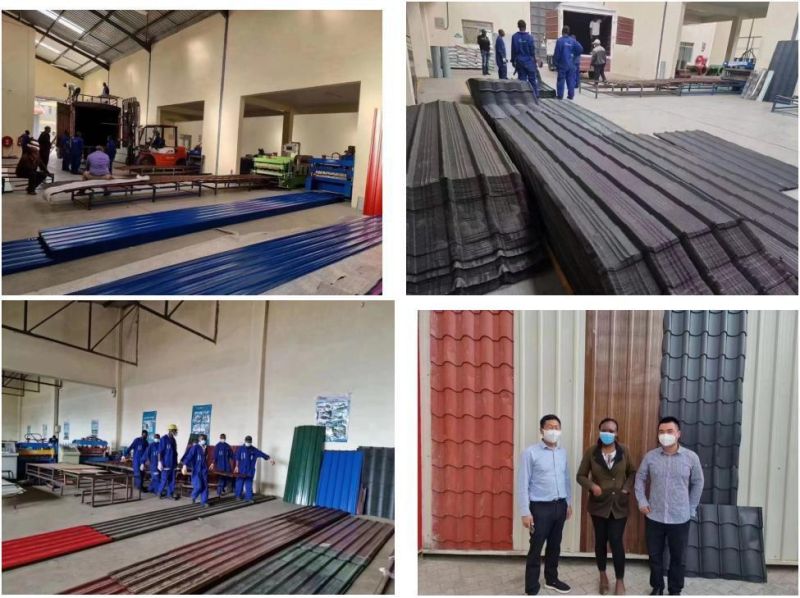 Color Steel Roofing Sheet Wave Making Machine Metal Steel Plate Corrugated Tile Roll Forming Machine