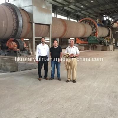 200m2 Per Day Shale Rotary Kiln Clay Ceramsite Production Line