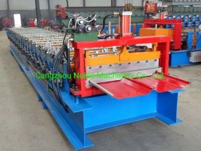 Standing Seam Self Lock Metal Roofing Clip Panel Roll Forming Machine