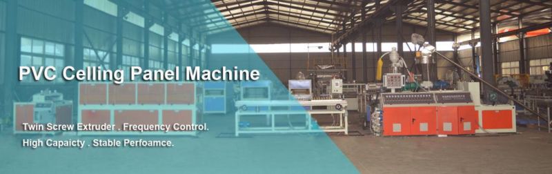 PVC Ceiling Board Extrusion Making Line Machine