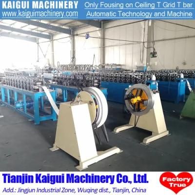 Automatic T Bar Ceiling T Grid Light Keel Roll Forming Machine