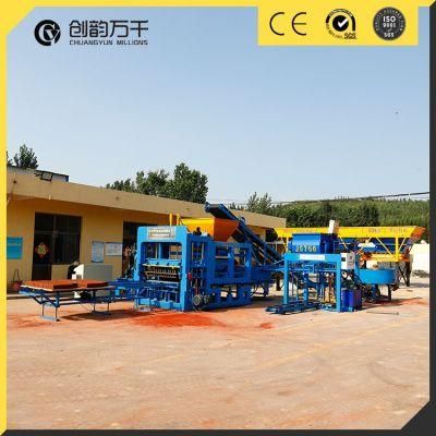 Qt 12-15 Full Automatic Concrete Block Making Machine Paving Brick Machine with Stacker