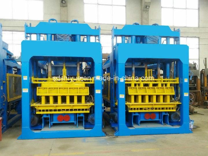 Qt12-15 Full Automatic Hollow Solid Paver Curbstone Brick Making Machine