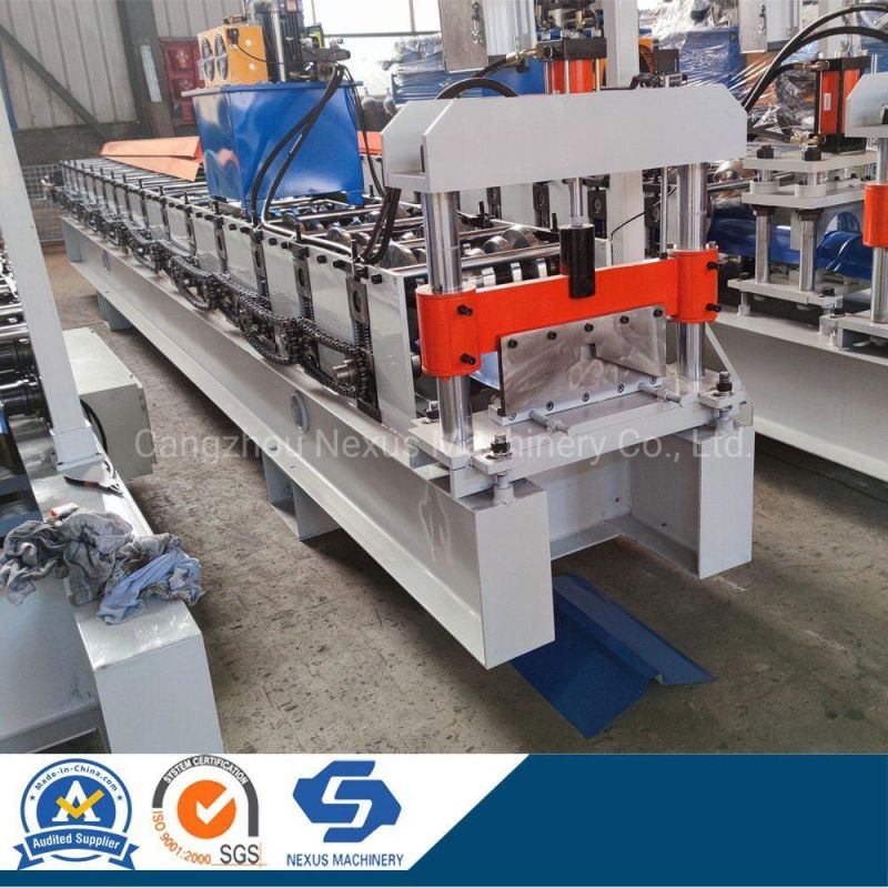 Metal Ibr Roof Ridge Cap Roll Forming Machine Steel Tile Sheet Making Machine