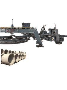 Custom Mandrel Vibrating Concrete Pipe Manufacturing Machinery
