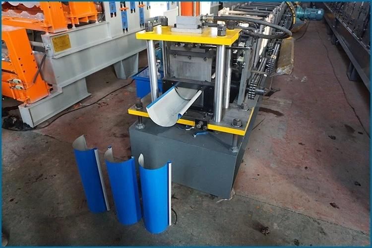 Maquina PARA Hacer Canales De Laminas Gutter Roller Forming Machine