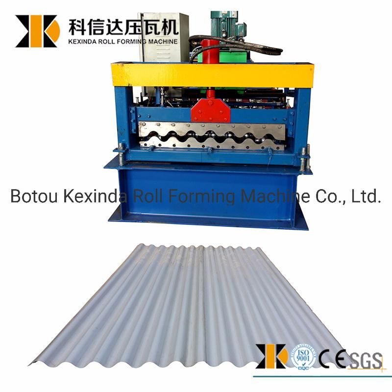 780 Corrugated Tile Making Roll Forming Machine