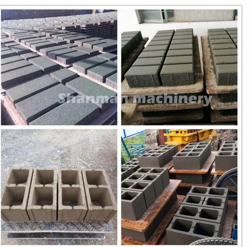 Qt40-2 Cement Concrete Kerbs/Solid/Hollow Block/Brick Making Machinery Paving Interlocking Paving Stone Making Machine Factory